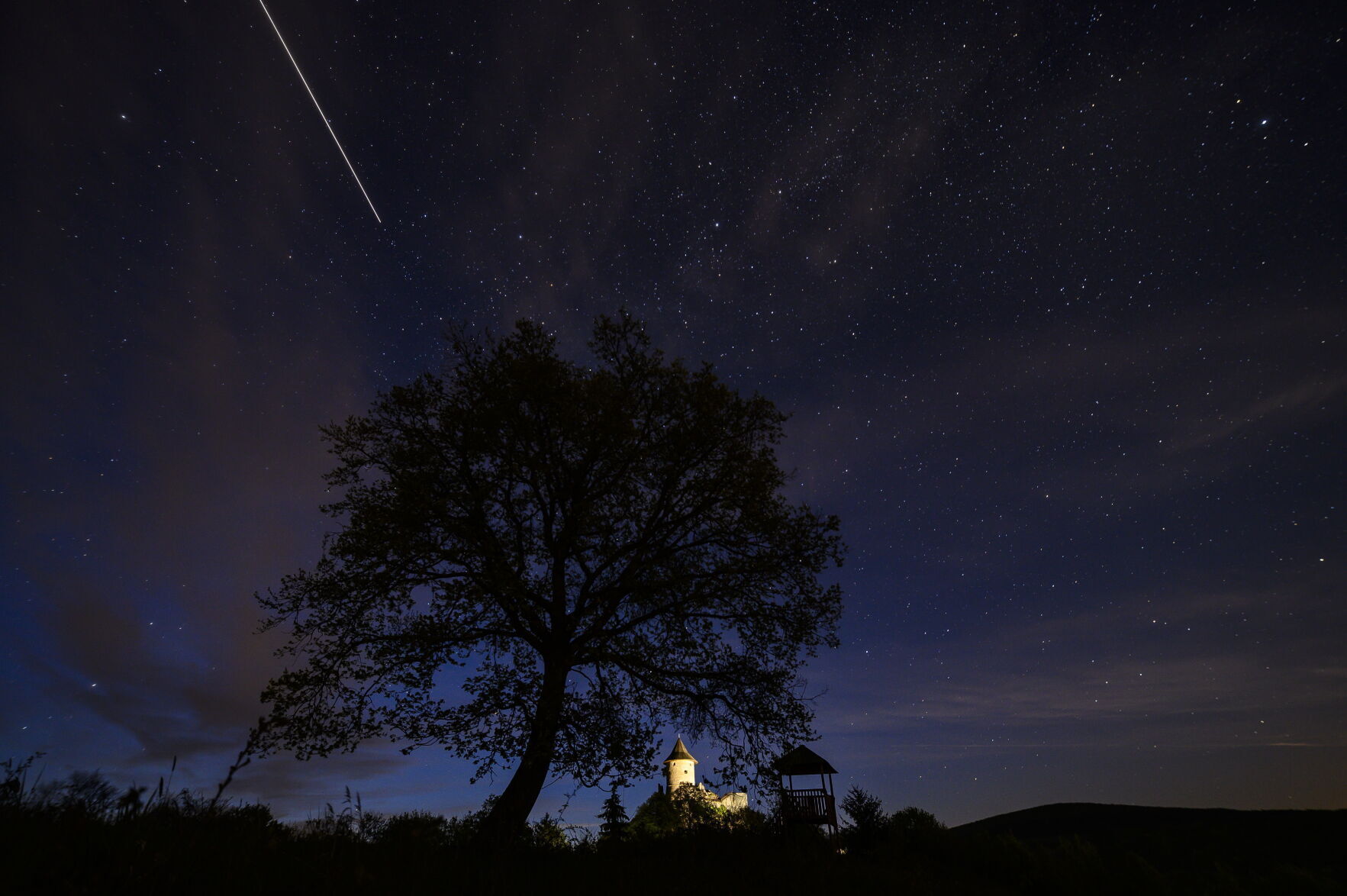 APTOPIX Hungary ISS